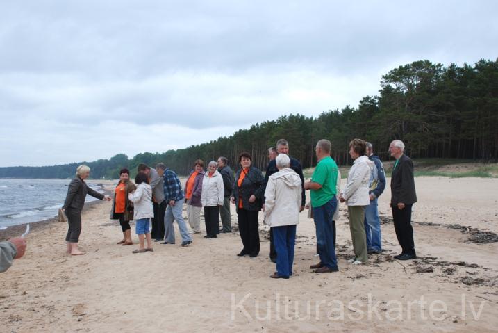 Saulkrastu jūrmalā